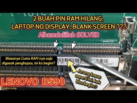 cara memperbaiki slot ram motherboard yang rusak